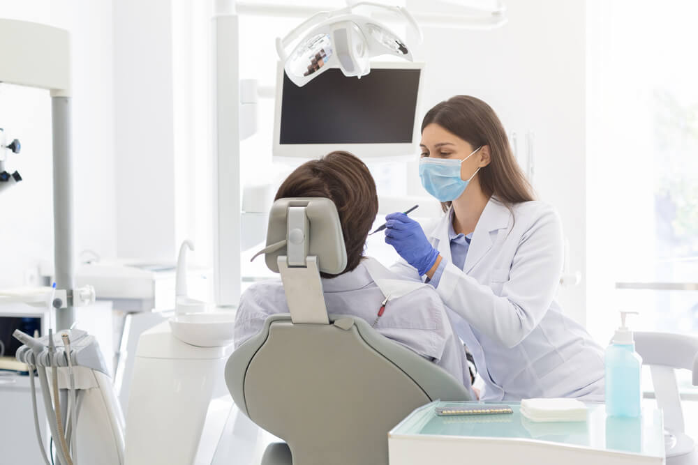 dentista ergonomia na odontologia 
