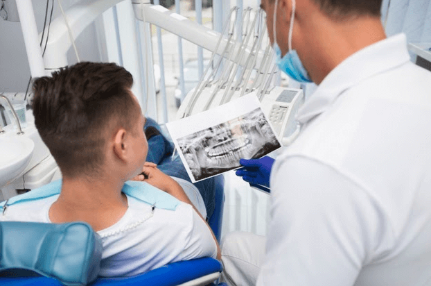 radiologia odontologica paciente